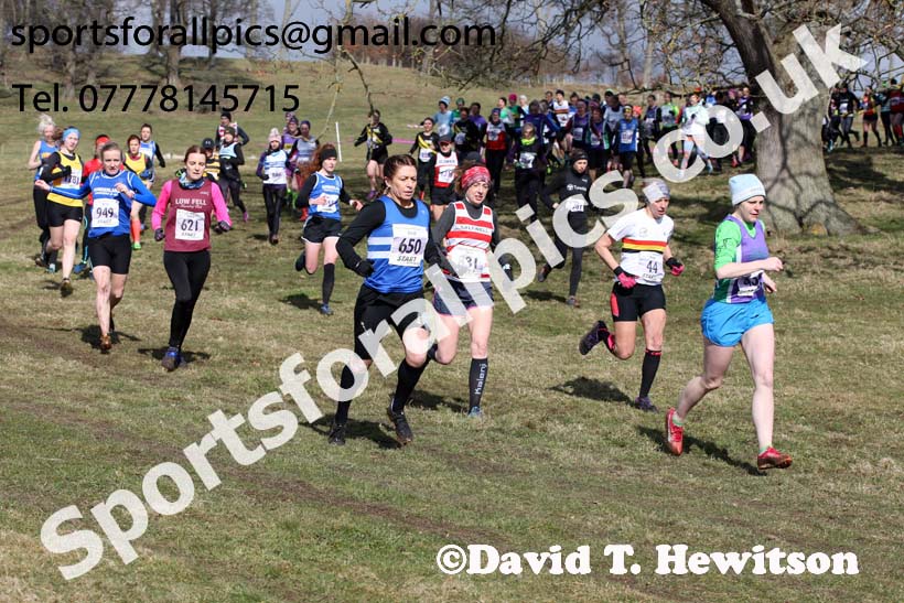 Senior womens Start Fitness NEHL, Alnwick. Photo: David T. Hewitson/Sports for All Pics